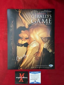 CARLA GUGINO FOTO AUTOGRAFATA FIRMATA 11x14! BECKETT! GIOCO DI GERALD! JESSIE! - Foto 1 di 1
