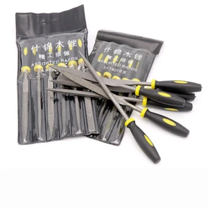 6pcs/set Mini Files Woodworking Rasp Alloy Needle File Wood Carving Hand Tool - Picture 1 of 5