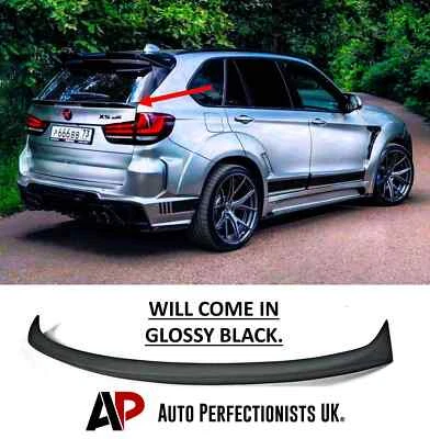 AUTO PERFECTIONISTS UK BMW X5 F15 X5M nero lucido posteriore ala centrale spoiler labbro corpo kit M Sport 13-18