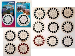 Lot - Vintage Viewmaster Reels Circa 1950s &1960s plus Sealed Packs Circa 2000s - Picture 1 of 6