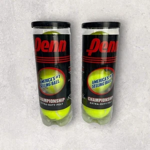 Penn Champtionship Extra-Duty Felt Tennis Balls 6 Balls In 2 Unopened Cans - Picture 1 of 4