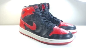 NIKE 2001 AIR JORDAN 1 I OG RETRO  136066-061 BRED 9.5 VINTAGE 3 4 11 13 12 16 - Picture 1 of 12