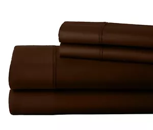 1000 Thread Count 100% Egyptian Cotton Soft Satin 4 PC Sheet Set 15" Deep Pocket - Picture 1 of 39