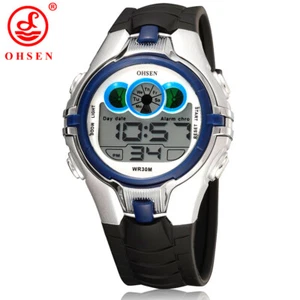 Reloj Deportivo Digital LED Impermeable Niños Niñas Niños Niños’s Relojes Nuevos Regalos - Imagen 1 de 4
