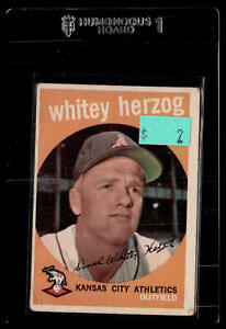 1959 Topps #392 Whitey Herzog