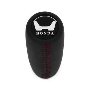WEIGHTED SHIFT KNOB RED STITCH FIT CRX JAZZ CIVIC INTEGRA TYPE-S ACCORD PRELUDE - Foto 1 di 6