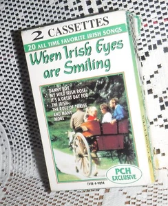 WHEN IRISH EYES ARE SMILING 2 Audio Music Cassette Tape Set - Picture 1 of 6