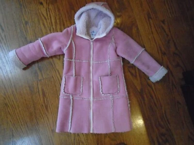 ABRIGO NIÑA ROSA DE TALBOTS NIÑOS, TALLA 6 Foto 1 de 3
