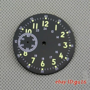 39 mm estéril esfera negra reloj ETA 6497 gaviota st36 movimiento reloj kit P546 - Imagen 1 de 2