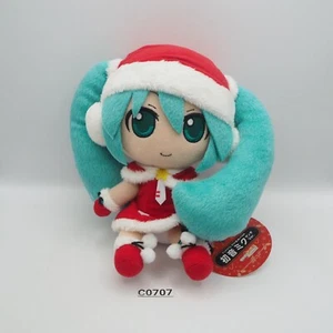 Hatsune Miku C0707 Christmas Santa Good Smile Nendoroid Plush 7" Toy Gift Japan - Picture 1 of 7