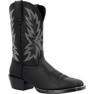 BOTAS DURANGO WESTWARD ONIX OCCIDENTALES NEGRAS PUNTERA CUADRADA DDB0423 M/W 7-13 NUEVAS EN CAJA - Imagen 1 de 7