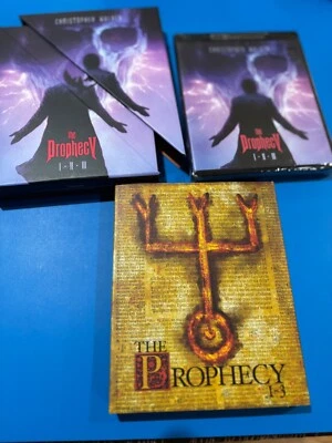 THE PROPHECY 1-3 Trilogy [4K+Blu-ray] Slip Cover+Box. Vinegar Syndrome - Image 1 of 3