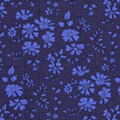 Liberty Fabric Tana Lawn (Capel Navy)