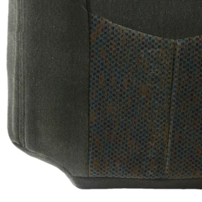 Cubierta de asiento inferior de tela gris oscuro para Chevy Silverado LS LT Z71 2003-2007 lado del conductor Foto 1 de 2