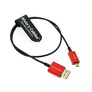 Cable HDMI delgado de alta velocidad 8K 2.1 Micro HDMI a HDMI para Atomos Ninja V 4K 60P - Imagen 1 de 4