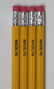 1 DOZEN PERSONALIZED #2 PENCILS Brand may vary - Picture 1 of 2