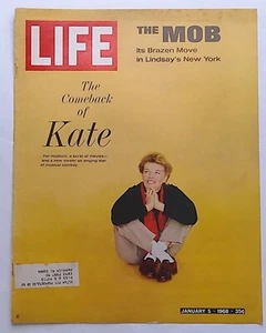 Life Magazine Cover nur (Kate Hepburn) 5. Januar 1968 - Bild 1 von 1