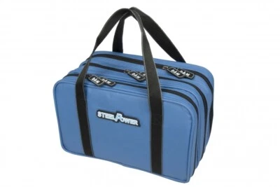 DAM STEELPOWER BLUE - Ködertasche mit Köderbox Angeltasche Zubehörtasche - Bild 1 von 2