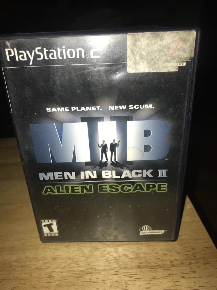 Men in Black II: Alien Escape (Sony PlayStation 2, 2002)  Complete - Image 1 of 4