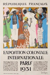 DE LA NEZIERE - FRENCH REPUBLIC INTERNATIONAL COLONIAL EXHIBITION PARIS -1931 - Picture 1 of 1