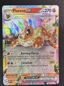 Flareon ex - Double Rare SV: Prismatic Evolutions 014/131 NM Pokemon TCG - Picture 1 of 2