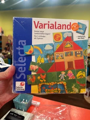Varialand Selecta Vintage Wooden Tile Child’s Game Made in Germany  - Image 1 of 4