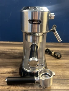De'Longhi DEDICA EC680M Espresso Machine Cappuccino Coffee Maker w 2 Portafilter - Picture 1 of 13