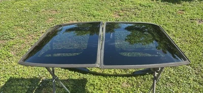 MINT 93-02 Chevrolet Camaro Pontiac Firebird T Tops Top Roof Glass Set With Key - Image 1 of 4