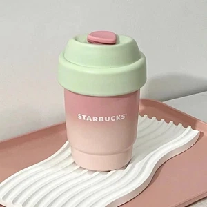 New China Starbucks 2024 Summer Succulent Plant Gradual Pink 13oz SS Tumbler - Picture 1 of 1