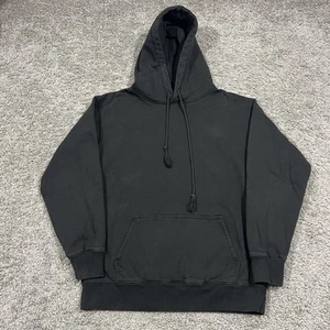 Brandy Melville John Galt Black Long Sleeve Pullover Hoodie Women’s Sweatshirt - Picture 1 of 7
