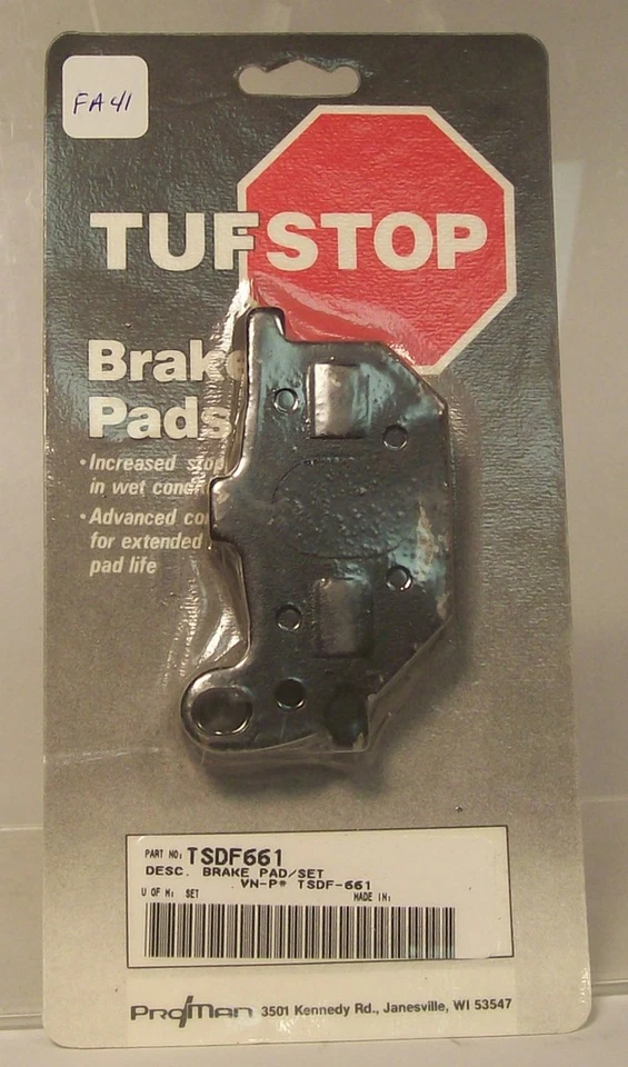 BRAKE PADS YAMAHA RD400 DAYTONA XS1100 XS850 - Изображение 1 из 1