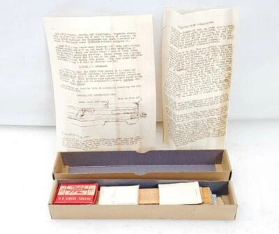 Vintage HO DMC Streamline Passenger Baggage Mail Car Kit Wood & Metal - Image 1 of 4