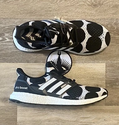 Adidas Ultraboost DNA x Marimekko Black White GZ8686 Women's 12, Men's 11 - Image 1 of 4
