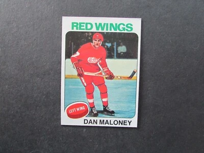 1975-76 Topps Hockey Card #177 Dan Maloney - Image 1 of 2