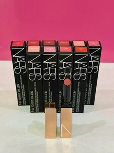 Nars Afterglow Sensual Shine Lipstick .05 oz. Full Size New Boxed - Choose Shade - Picture 1 of 22