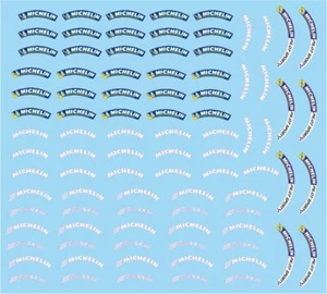 Decals 1/43 marking for Michelin tires, Pilot Sport, Pilot SX  - Picture 1 of 1