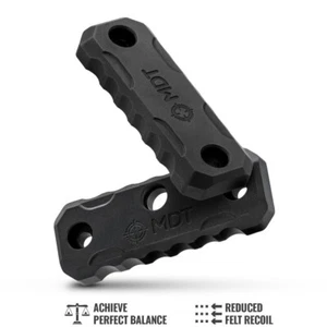 MDT Chassis/Stock M-Lok Exterior QD Forend Weights (Pair) - 107320-BLK - Picture 1 of 5