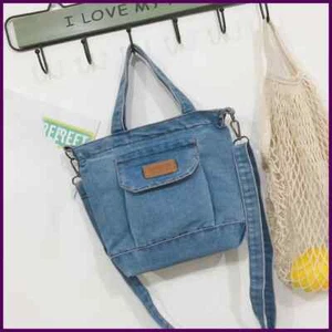 Vaqueros Bolsos de Hombro Geniales Bolsos de Niña Moda Tendencia Bolsos Bandolera Bolsos - Imagen 1 de 17