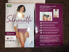 2 Depend Silhouette Incontinence Underwear SMALL MAXIMUM 4ct ea, 8 Total !