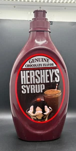 18” Oversized Hershey Chocolate Syrup Bank Vintage 1990’s - Imagen 1 de 7