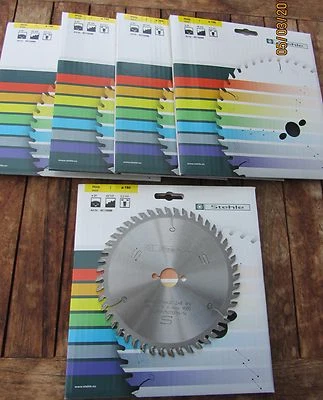 5 Stück HM-Handkreissägeblatt/Sägeblatt 160 x 20 Z 48 Stehle für Festool