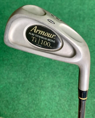 Armour Ti 100 Pure Titanium 3 Iron Factory Graphite Stiff Flex Shaft RH 39.5” - Image 1 of 4