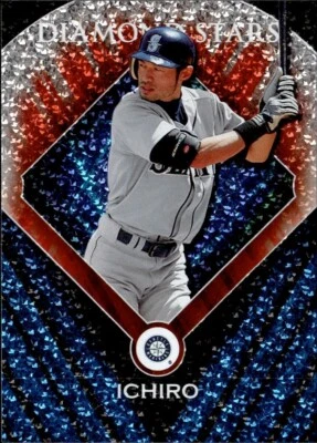 2011 Topps Diamond Stars Ichiro DS-20 Seattle Mariners MLB baseball cards - Image 1 of 2