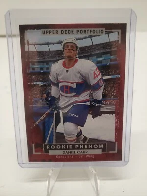 15-16 UD Portfolio Rookie Phenom 246 Daniel Carr - Image 1 of 2