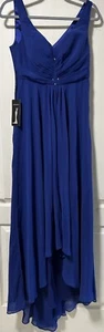 EVER PRETTY Dress Royal Blue Formal Bridesmaid Sz 4 Long Full Length NWT - Picture 1 of 7