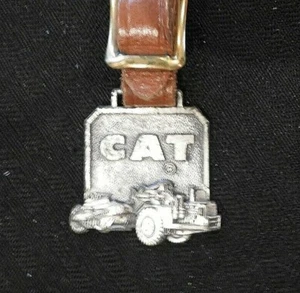 1960's CATERPILLAR Kratzer Traktor Patten Ind Uhr Anhänger Rockford Elmhurst Il - Picture 1 of 3