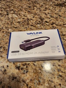 Wavlink Adattatore da USB 3.0 a HDMI 2K WL-UG3501H - Foto 1 di 3