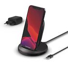 Belkin BoostCharge 15W Wireless Charging Stand (Qi Charging Stand for Fast Wirel