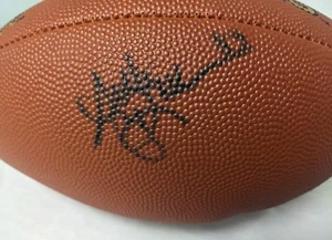 Buffalo Bills persönlich signiert von Andre Reed Hutch NFL Football - Bild 1 von 12