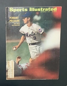 BUD HARRELSON 9.7.1970 Sports Illustrated New York Mets Pennant Pressure RECORD - Picture 1 of 4